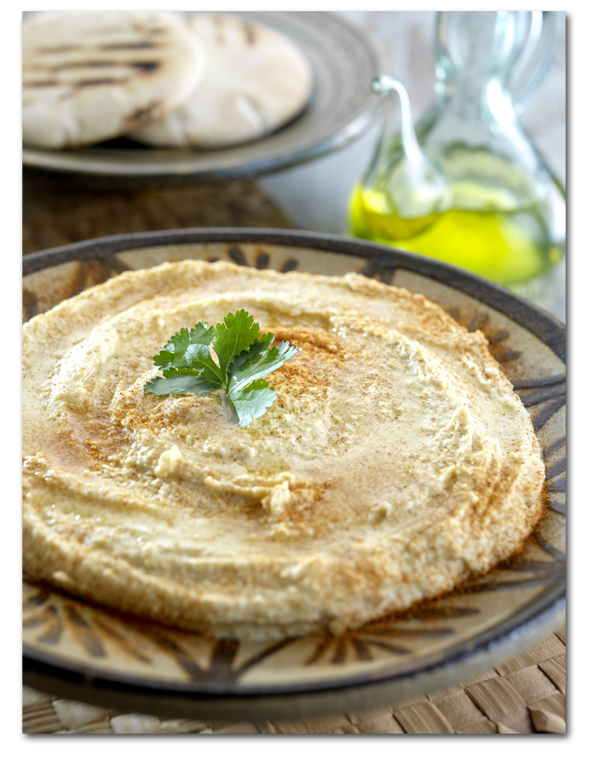 Hummus de garbanzos
